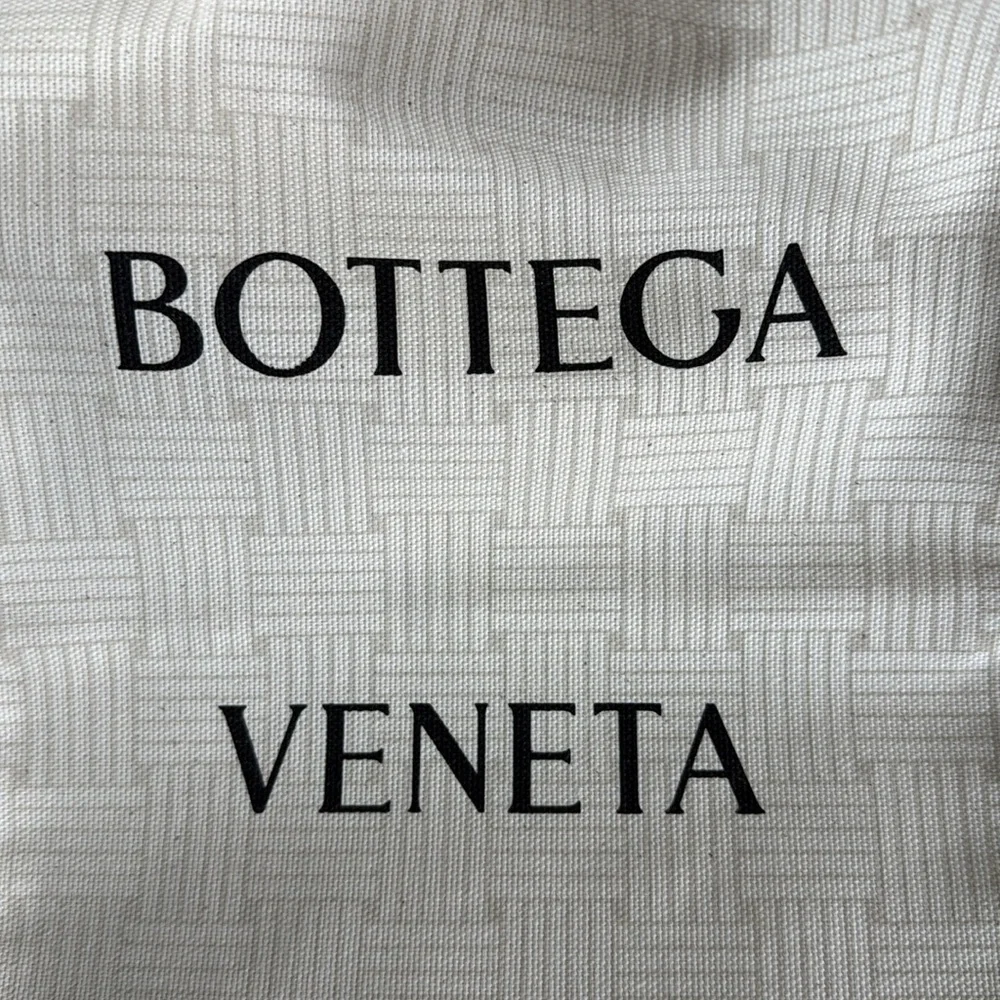 Bottega Veneta Ivory Drawstring Pouch
